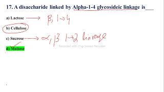 TestCarbohydrates amp Lipids Discussion by MJSChemistry with MJSppsckppscFpsc [upl. by Tharp]