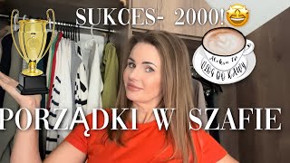 🍁PORZĄDKI W SZAFIE🍂PYSZNE RACUCHY Z JABŁKAMI🍎SUKCES🏆VLOG DO KAWY☕️ [upl. by Engracia]