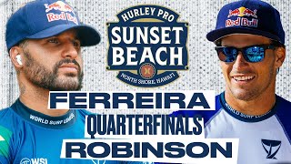 Italo Ferreira vs Jack Robinson  Hurley Pro Sunset Beach 2024  Quarterfinals [upl. by Ellinnet595]