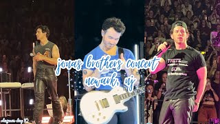 jonas brothers concert five albums tour  newark new jersey 127 [upl. by Anatnom]