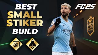 BEST SMALL STRIKER BUILD  EA FC 25 PRO CLUBS BALLER BUILD [upl. by Ahsaf]