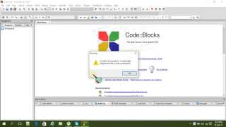 ERROR couldnt save project quotinvalid pathquot  in code blocks [upl. by Noimad]