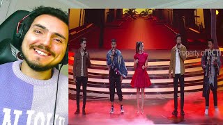 DANAR X ALVIN X MAYSHA X GERYGANY  HATI HATI DI JALAN TULUS  X FACTOR INDONESIA 2021 Reaction [upl. by Strickman]