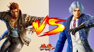 Eddy Gordo VS Lee Chaolan  Tekken 7 Gameplay  Rage Arts [upl. by Ednalrim]