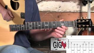 How to Play Grandfathers Clock on Guitar Lesson [upl. by Amory294]