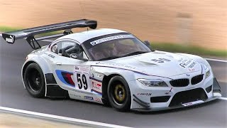 INCREDIBLE Sound BMW Z4 GT3  V8 P65 Engine Swap [upl. by Ammej937]