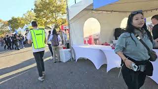 CROWD SCENE AT OYSTER FESTIVAL  OYSTER BAY NEW YORK [upl. by Denby]