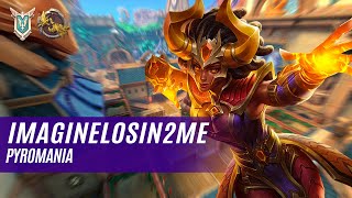 imaginelosin2me IMANI PALADINS COMPETITIVE MASTER PYROMANIA [upl. by Roxane]