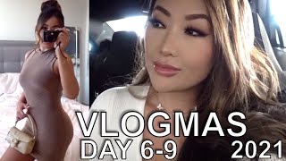 VLOGMAS DAY 6 7 8  9  WERE BACK NEW BAG  2021  hollyannaeree [upl. by Acinorej595]