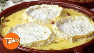 Baked Camembert Spaghetti Recipe  Twisted [upl. by Aleyam]