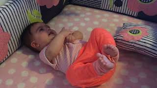 Cute Liana 4 months old baby [upl. by Javed]