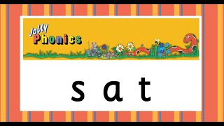 Jolly Phonics s a t sounds songs stories activities [upl. by Arat]