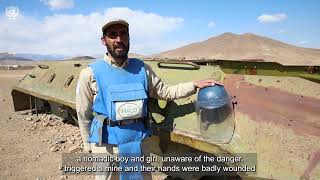 Sharafuddin’s Story Demining Afghanistan for a Safer Tomorrow  HALO Trust [upl. by Cayla485]