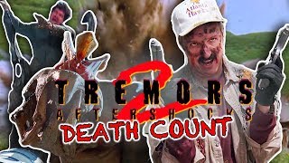 Tremors 2 Aftershocks 1996  DEATH COUNT [upl. by Nodearb]