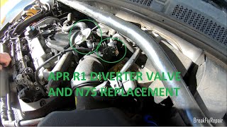 01 Audi TT MK1 Boost Problems APR R1 Diverter Valve and N75 Valve Replacement [upl. by Fauver910]