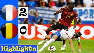 HIGHLIGHTS ⚽ Belgium vs France UEFA Nations League uefanationsleague worldcupqualifier [upl. by Seema]