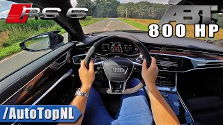 800HP AUDI RS6 C8 ABT quotJOHANN ABT EDITIONquot 1 of 64 POV by AutoTopNL [upl. by Emmery]