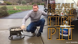 Portable Fire Pit for Camping and Home [upl. by Enyaht]