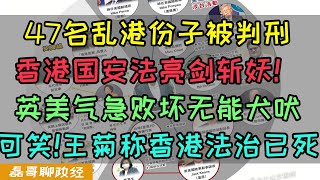 47名乱港份子被判刑！香港国安法亮剑斩妖！英美气急败坏无能犬吠，佩洛西又出来逼逼赖赖，港版国安法为何气坏王痔安？英国殖民时期的香港有民主吗？ [upl. by Sikram]