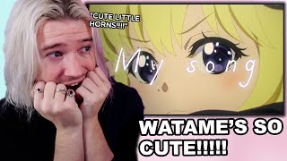 CUTE LIL ANIME  REACTION  WATAME  MY SONG [upl. by Eisinger]