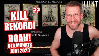 NEUER KILLREKORD Boah des Monats Juni 2023 Hunt Showdown Best of Twitch [upl. by Oralla]