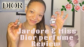 Jadore and Miss Dior perfume Review dior perfume missdior jadore [upl. by Irahk867]