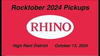 High Rant District 172  Rocktober 2024 Pickups [upl. by Matless]