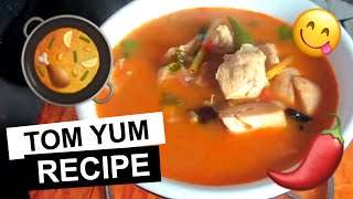 Thai Special Tom Yum Soup Recipe in UrduHindi  Pakistani Vlogger [upl. by Lettie]