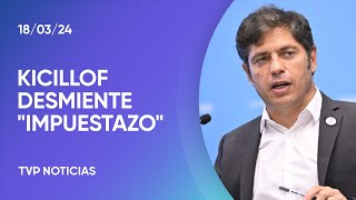 Kicillof anunció el aumento de sueldos y jubilaciones a estatales en la provincia de Buenos Aires [upl. by Alyehs]