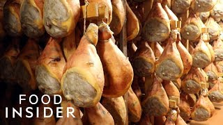 How Italian Parma Ham Is Made  Regional Eats [upl. by Ehtiaf606]