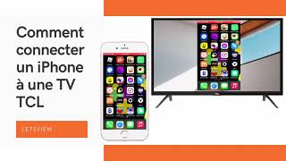 Comment mettre en miroir un iPhone sur une TV TCL ？ [upl. by Akeret]