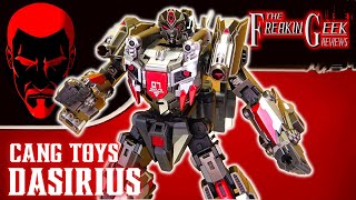 Cang Toys DASIRIUS PredaFoot EmGos Transformers Reviews N Stuff [upl. by Ichabod]