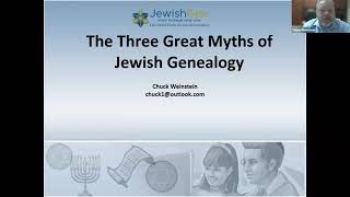 JewishGen Talks The Three Great Myths of Jewish Genealogy [upl. by Neeneg695]