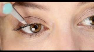 Lisa Eldridge  How To Apply Individual False Eyelashes Tutorial [upl. by Arte]