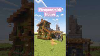 Minecraft Weaponsmiths House [upl. by Arykahs]