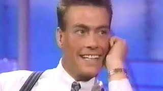 JEAN CLAUDE VAN DAMME 1991 Arsenio Hall Show [upl. by Heidi]