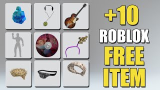 DAPETIN 10 ITEM GRATIS ROBLOX CARANYA GAMPANG BANGET  ROBLOX TUTORIAL [upl. by Nehcterg]