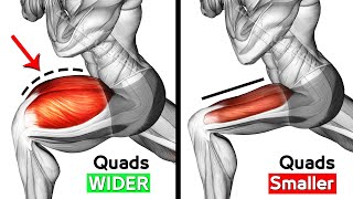 Best Exercises Quadriceps To Get Wide Leg Workout [upl. by Kenweigh67]