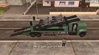 GTA San Andreas  Mission 81  Cop Wheels [upl. by Omlesna]