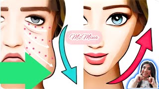 Face Massage For Jowls  Laugh Lines Droopy Mouth Corners  Marionette Line  AntiAging [upl. by Rhodie]