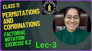 Permutations And Combinations Class 11Factorial Notation Exercise 62 Chapter 6 NCERTCBSE [upl. by Ettebab310]