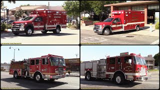 La Verne R761 LACoFD E5 152 154 29 44 S29 32 47 Arcadia Co 106 amp Pasadena R233 Responding [upl. by Sabino]