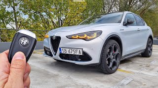 Alfa Romeo Stelvio Competizione 20 Turbo 280 Q4 TEST Dlaczego tak późno dlaczego 4k [upl. by Myna]