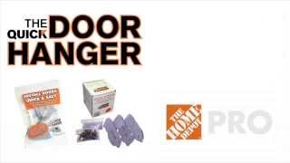 Quick Door Hanger  The Home Depot [upl. by Iretak634]