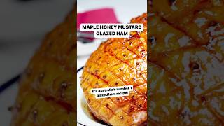 Maple honey mustard glazed ham  Tastecomau [upl. by Naujek]