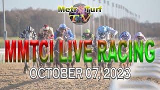 07 October 2023  Philippines Horse Racing Live  Metro Manila Turf Club Inc [upl. by Llerat]