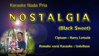 NOSTALGIA  BLACK SWEET  VIDEO KARAOKE  VERSI KEYBOARD  NADA PRIA [upl. by Yerocaj738]