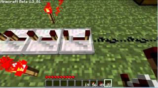 Minecraft Tutorial  Redstone Repeaters and Note Blocks [upl. by Meunier]