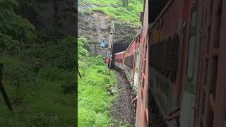 khandala ghat beautiful view from train 🚂 [upl. by Fidole]