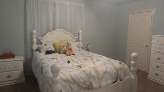 Painting My Bedroom With Sherwin Williams Color Rainwashed [upl. by Clift]